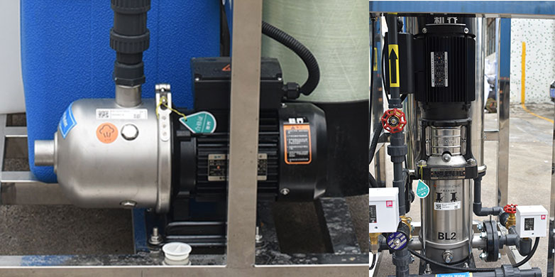 Osmose inverse manuelle industrielle 500LPH
