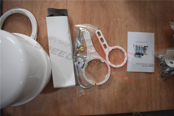 Système de purification d’eau RO domestique à osmose inverse 75GPD à 5 étapes