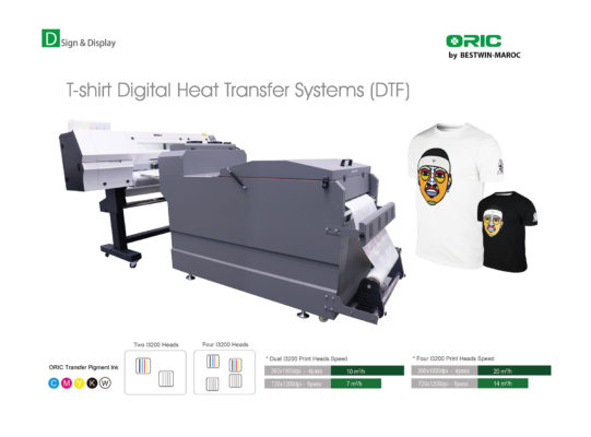 Power Shaker Machine DTF - Imprimante T Shirt - Ordinaire