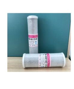 Cartouche CTO filtrante 10 pouces de luxe sédiment