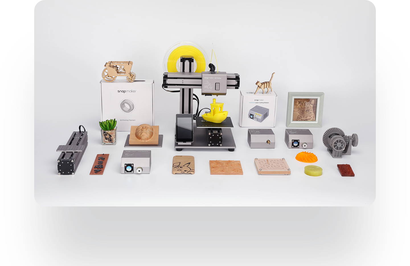 Imprimante 3D 3-en-1 Snapmaker Original Educatif