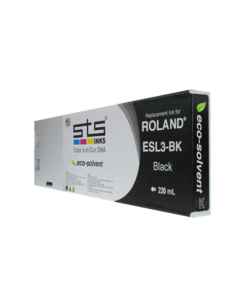Cartouche de remplacement Noir pour Roland Eco-Sol MAX ® 220 ml ESL3
