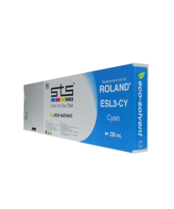 Cartouche de remplacement Cyan pour Roland Eco-Sol MAX ® 220 ml ESL3