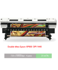 OR-BE32S2 Imprimante ECOSOL à solvant écologique 3.2m avec double têtes epson xp600