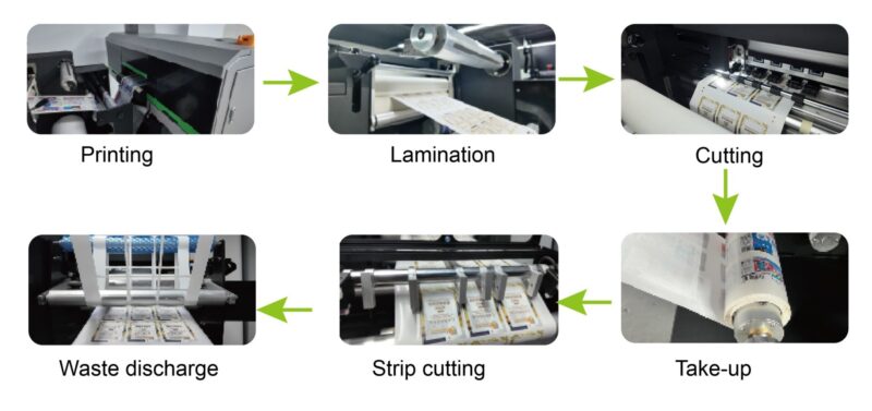 AJ-330E Multifunctional Digital Label Printing Machine