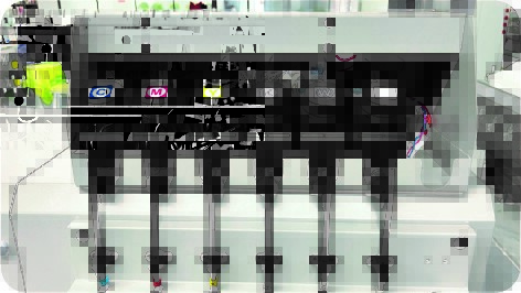 Imprimante à plat UV à jet d'encre numérique à positionnement visuel AI AJ-9060X4
