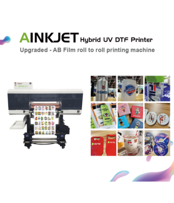 Imprimante UV à rouleau AINKJET A-600 Pro DTF UV