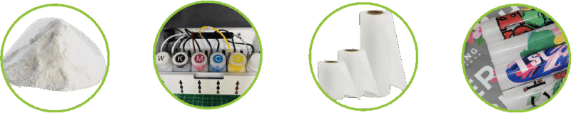 Imprimante numérique de transfert thermique pour t-shirts AINKJET AJ-301 (DTF) de bureau