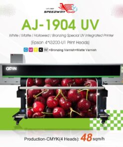 Imprimante UV multicouche AJ-1904UV 1,9 m